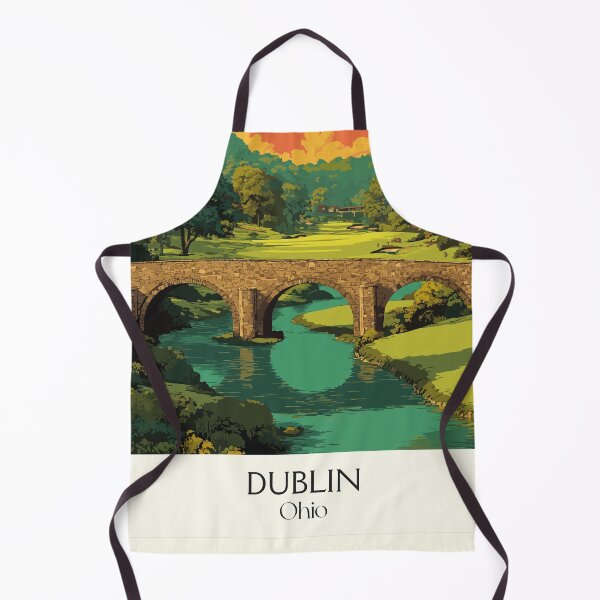 Item preview, Dublin Ohio Vintage Travel Art | Irish Festival & Golf Heritage designed and sold by TuncGK.