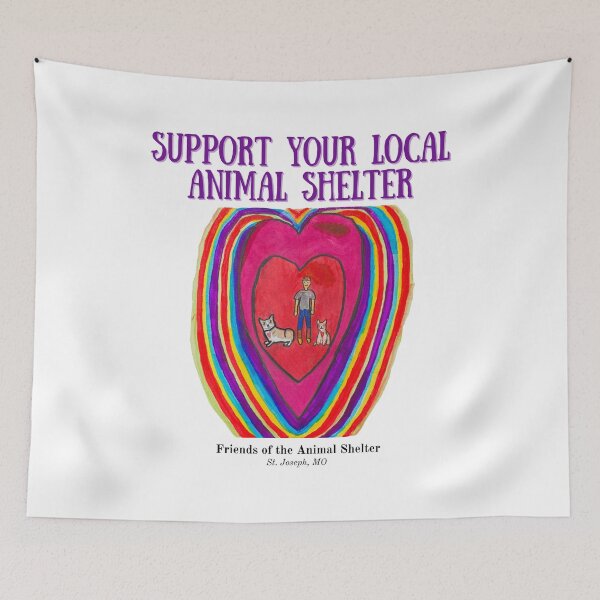 Item preview, Heart with person, cat, and dog designed and sold by FOTAS.