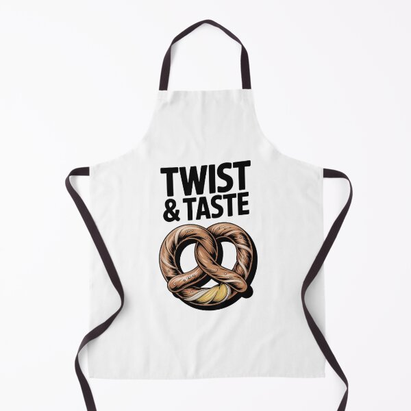 Item preview, Twist & Taste – Funny Pretzel Snack Food Design designed and sold by C-Kav.