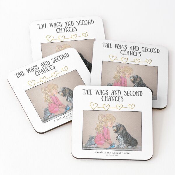 Item preview, Girl with a dog, cat, and parakeet  designed and sold by FOTAS.