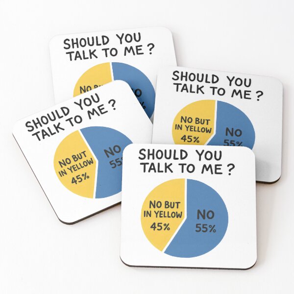 Item preview, Should You Talk To Me? – Funny Sarcastic Graphic Quote designed and sold by Punny Graves.