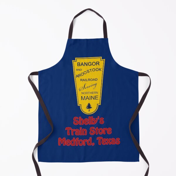 Item preview, Shelly's Train Store - Bangor & Aroostook RR 1891~2003, Bangor, Maine , Vintage & Classic Train Logos, Rail & Railroad Logos, train stickers, magnets, t-shirts, posters & much more. designed and sold by MoreEZUSA-Here.