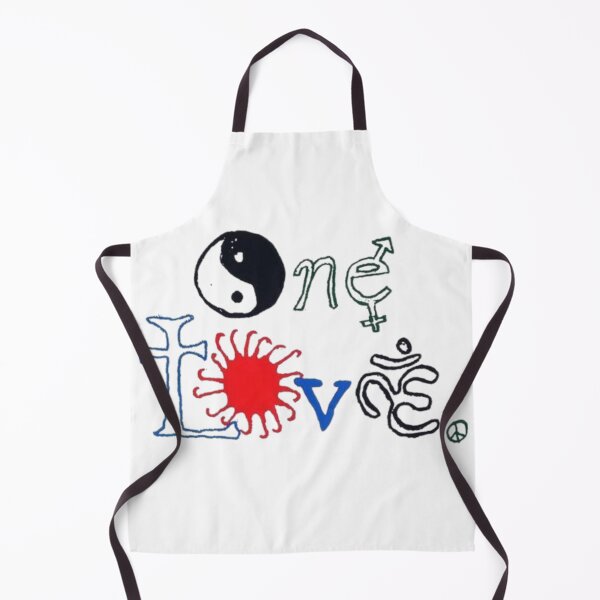 Item preview, One Love Symbols Peace Unity Design designed and sold by Oniyasha.