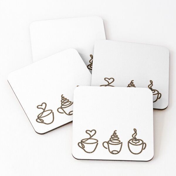 Item preview, Minimalist Coffee Line Art – Elegant One Line Coffee Cup Design for Wall Decor designed and sold by Psycho-Crazy.