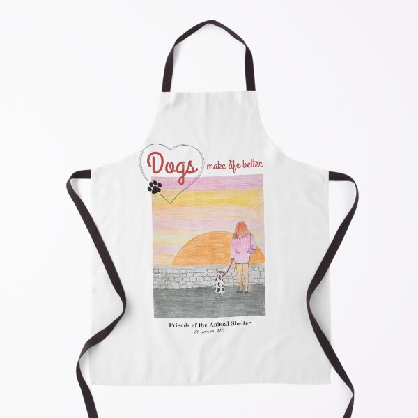 Item preview, A girl walking a dog designed and sold by FOTAS.