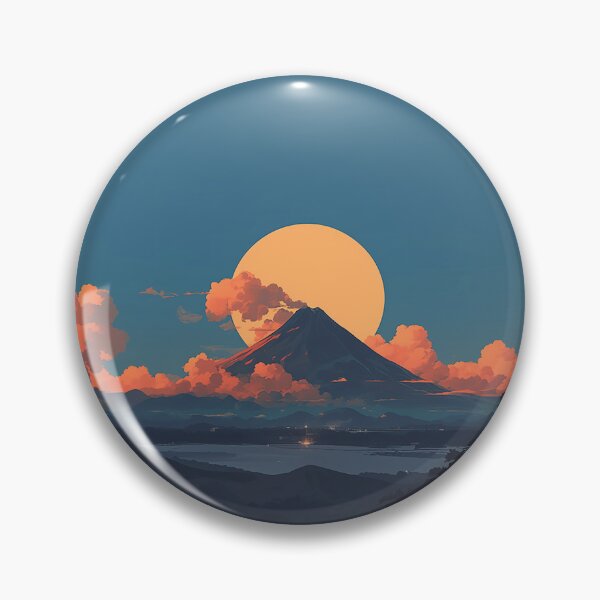 Item preview, Minimal Flat Volcano Silhouette designed and sold by Christian Weiss.