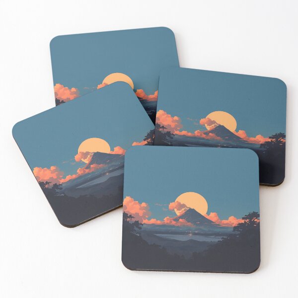 Item preview, Minimal Flat Volcano Silhouette designed and sold by Christian Weiss.