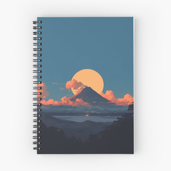 Item preview, Minimal Flat Volcano Silhouette designed and sold by Christian Weiss.