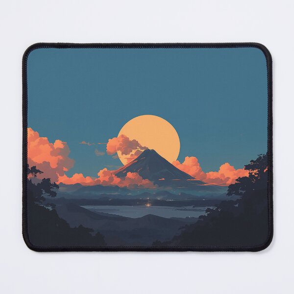 Item preview, Minimal Flat Volcano Silhouette designed and sold by Christian Weiss.
