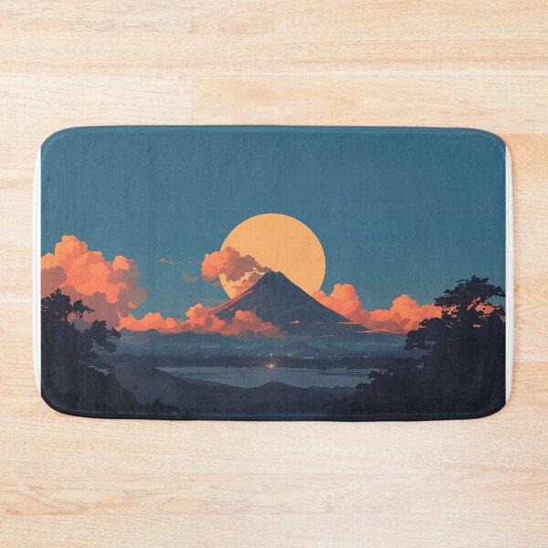 Item preview, Minimal Flat Volcano Silhouette designed and sold by Christian Weiss.