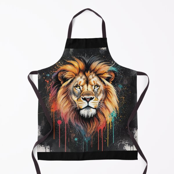 Item preview, Lion in watercolour designed and sold by ArtRatNina.
