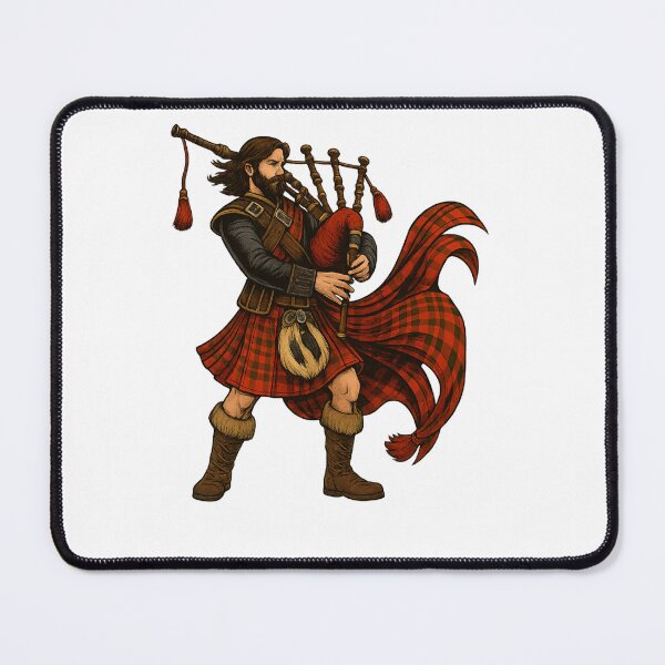 Item preview, Highland Spirit – Scottish Bagpiper Warrior Art designed and sold by CelticSoulShop.