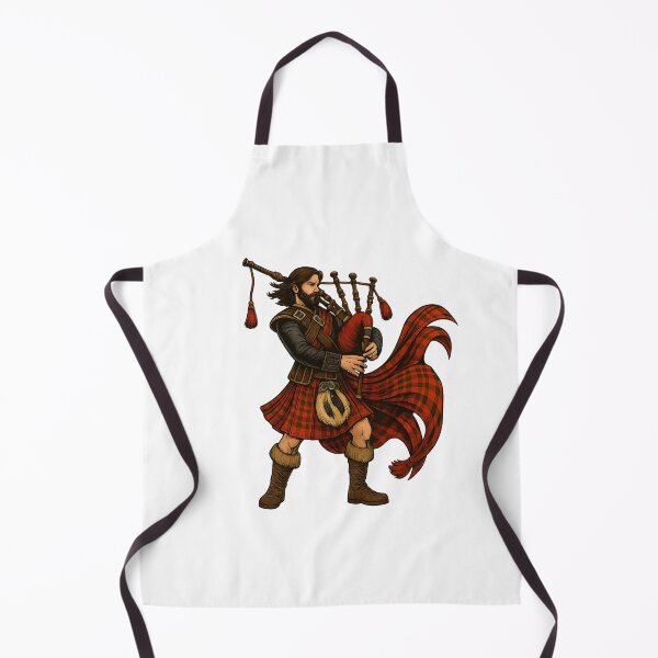Item preview, Highland Spirit – Scottish Bagpiper Warrior Art designed and sold by CelticSoulShop.