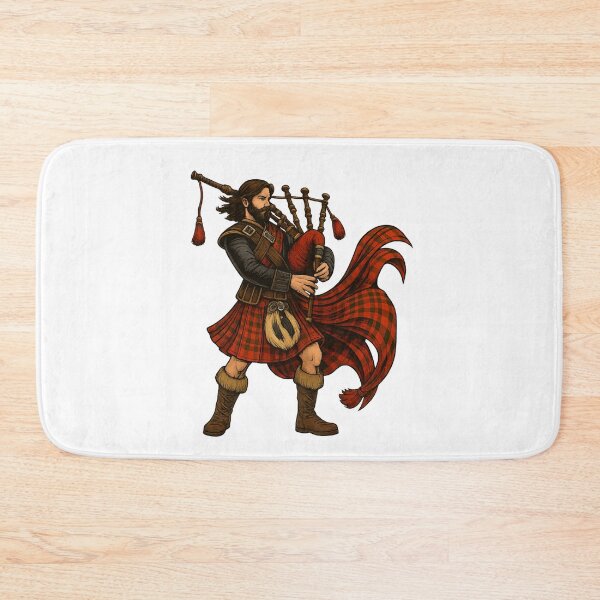 Item preview, Highland Spirit – Scottish Bagpiper Warrior Art designed and sold by CelticSoulShop.