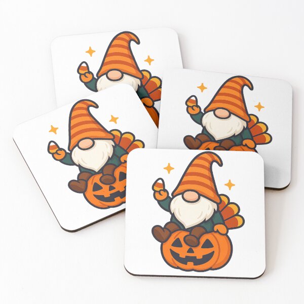 Item preview, Gnome Sitting on Jack-o’-Lantern T-Shirt – Cute Halloween Design designed and sold by PrintCreations9.
