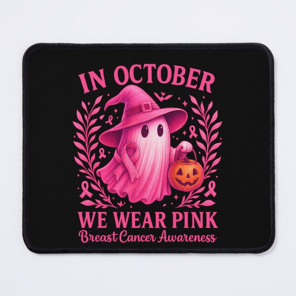 Item preview, Breast Cancer Women Halloween in October We Wear Pink designed and sold by TynesDesign.