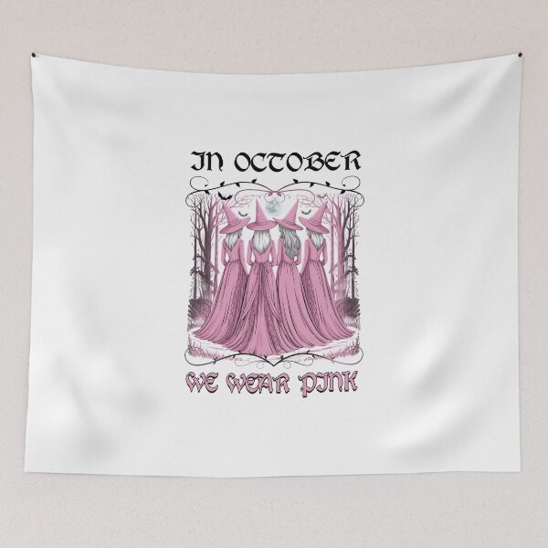 Item preview, In October We Wear Pink designed and sold by vintagearttee.
