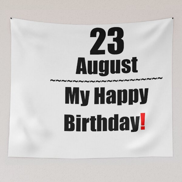 Item preview, 23 August Birthday designed and sold by ariksworld.