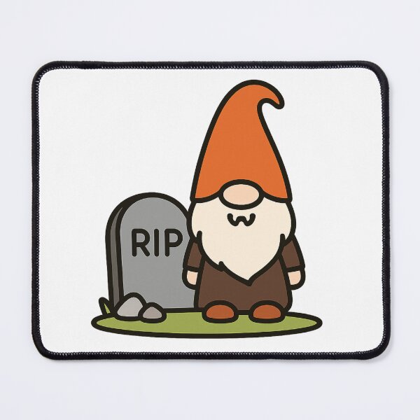 Item preview, Gnome in Graveyard T-Shirt – Cute Spooky Halloween Design designed and sold by PrintCreations9.