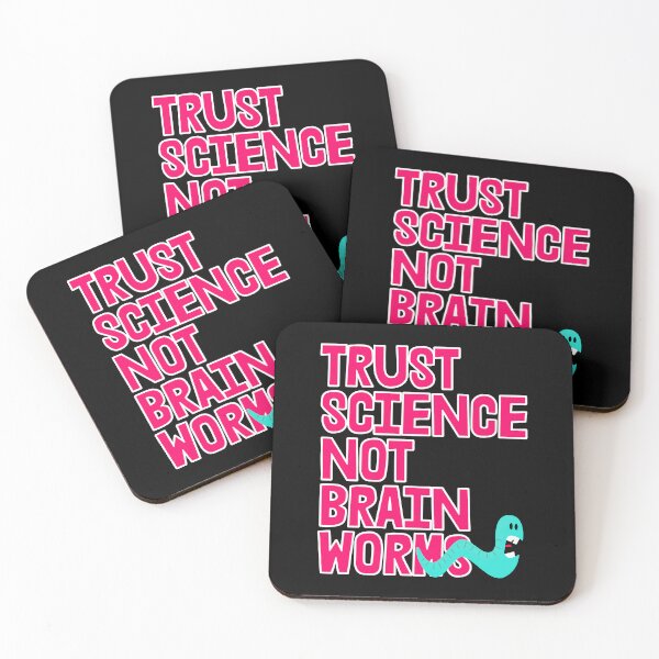Item preview, TRUST SCIENCE Not Brain Worms - Featuring Scaredy Worm designed and sold by Thelittlelord.