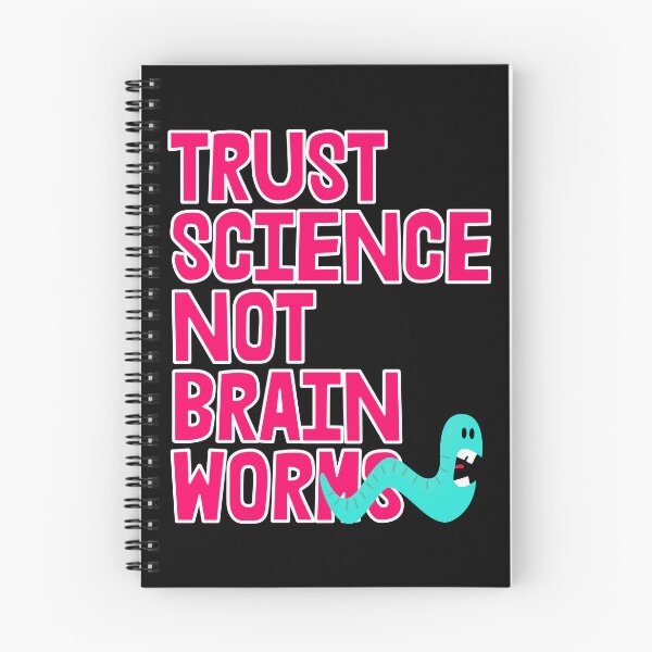 Item preview, TRUST SCIENCE Not Brain Worms - Featuring Scaredy Worm designed and sold by Thelittlelord.