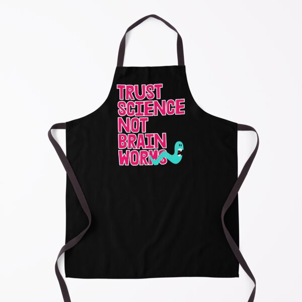 Item preview, TRUST SCIENCE Not Brain Worms - Featuring Scaredy Worm designed and sold by Thelittlelord.