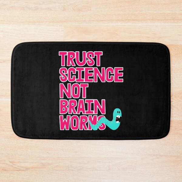 Item preview, TRUST SCIENCE Not Brain Worms - Featuring Scaredy Worm designed and sold by Thelittlelord.