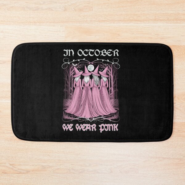 Item preview, In October We Wear Pink, Breast Cancer Awareness designed and sold by vintagearttee.