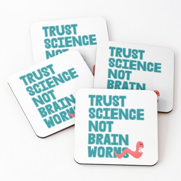 Item preview, TRUST SCIENCE Not Brain Worms - Scaredy worm 2.0 designed and sold by Thelittlelord.