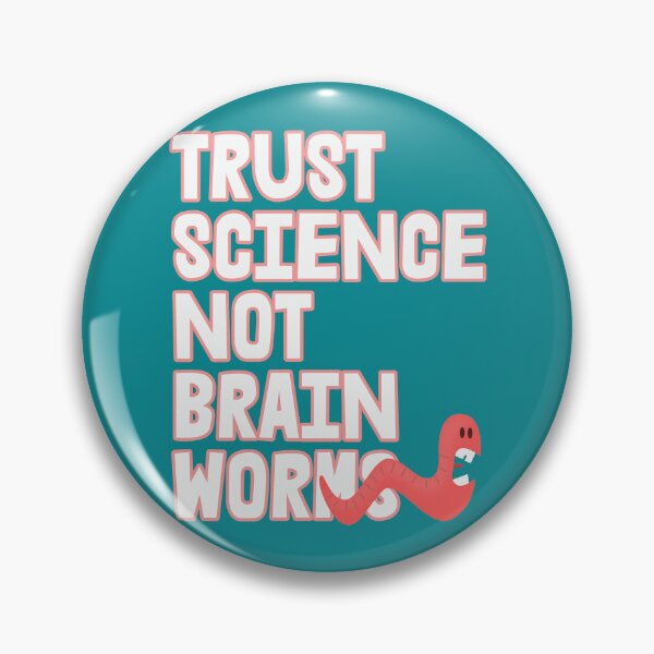 Item preview, TRUST SCIENCE Not Brain Worms - Scaredy worm  designed and sold by Thelittlelord.