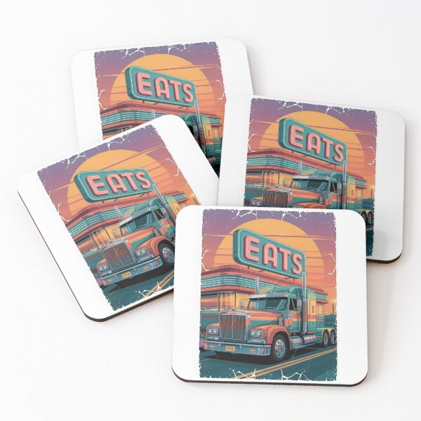 Item preview, A Trucker’s Home Is a Truck Stop. designed and sold by yoyola999.