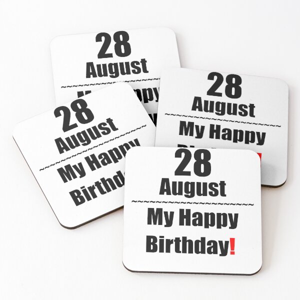 Item preview, 28 August Birthday designed and sold by ariksworld.