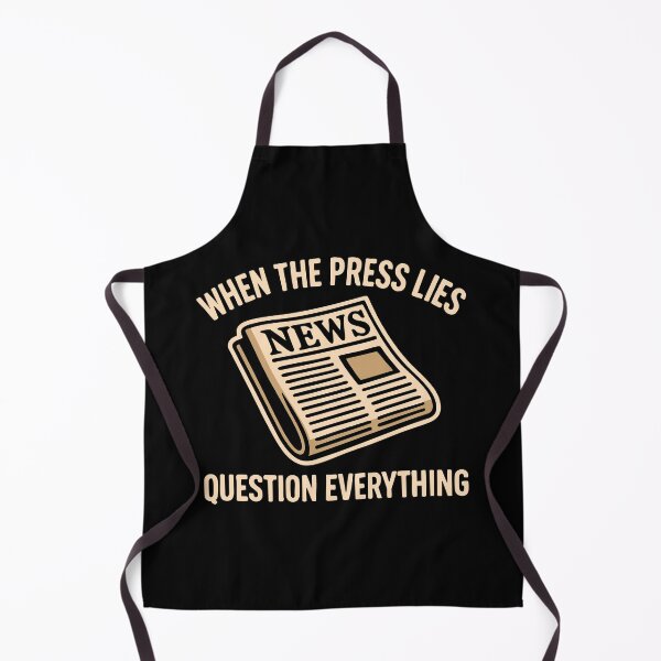 Item preview, Question Media Lies Political Satire Protest Resist Critical Thinking designed and sold by w1ckerman.