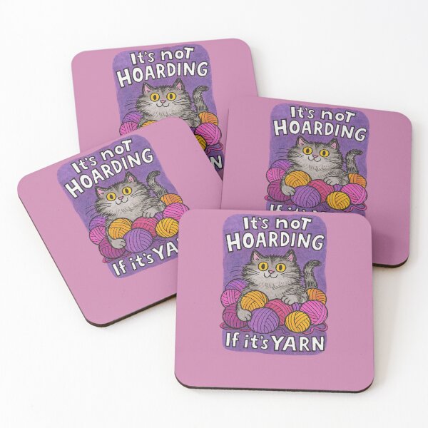 Item preview, It's not hoarding if it's yarn designed and sold by FrictionMaxxing.