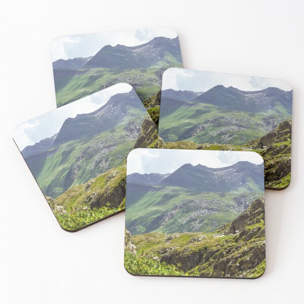 Item preview, Green Mountain Slopes and Rocky Peaks, Switzerland designed and sold by alicjamiekina.