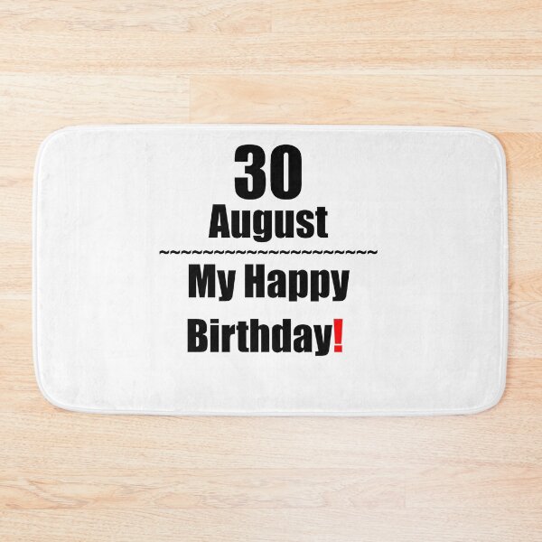 Item preview, 30 August Birthday designed and sold by ariksworld.