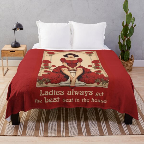 Item preview, Ladies always get the BEST seat in the house! designed and sold by FlosArtPrintShop.