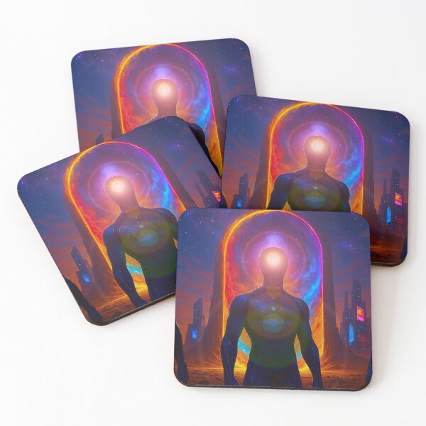 Item preview, Guardian of the Neon Rift Portal designed and sold by AD-Digital-Art.