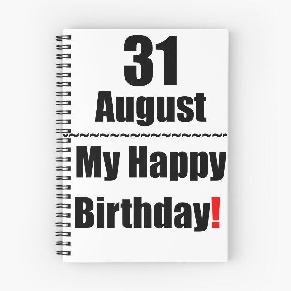 Item preview, 31 August Birthday designed and sold by ariksworld.