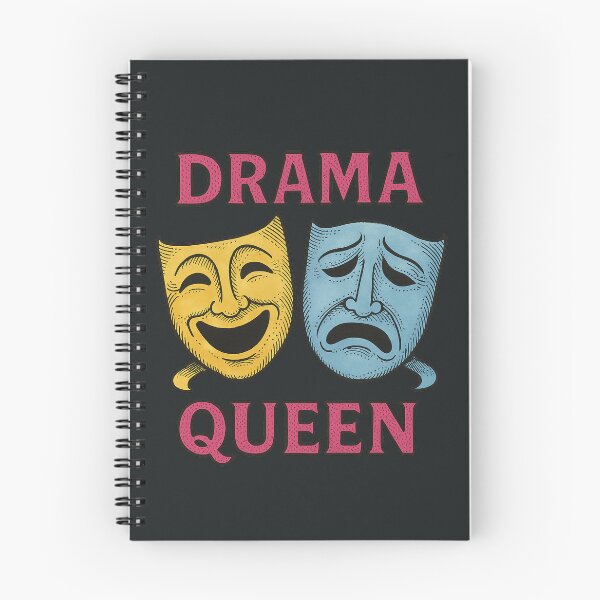 Item preview, Comedy Tragedy Masks Drama Queen Retro Theater Acting Design designed and sold by FrictionMaxxing.