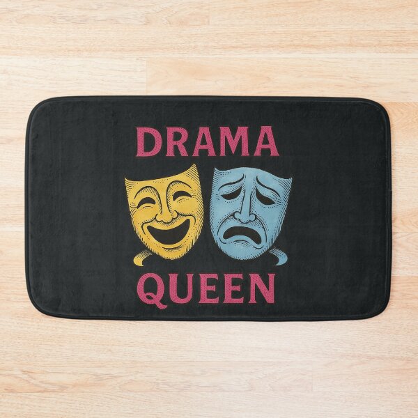 Item preview, Comedy Tragedy Masks Drama Queen Retro Theater Acting Design designed and sold by FrictionMaxxing.