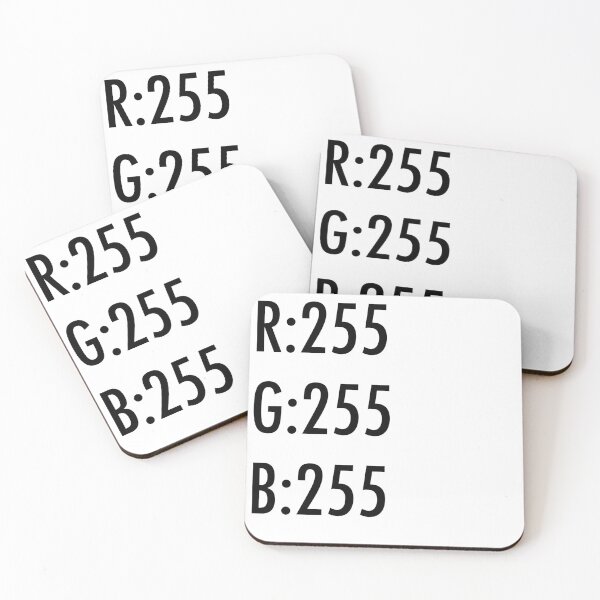 Item preview, white code RGB 255 designed and sold by FLATRT.