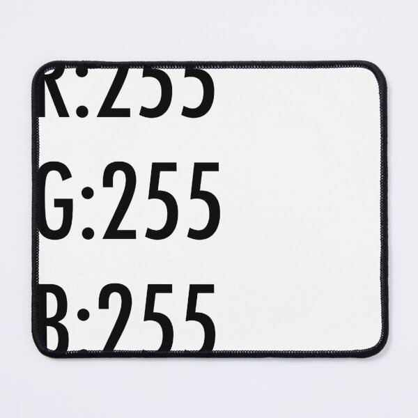 Item preview, white code RGB 255 designed and sold by FLATRT.