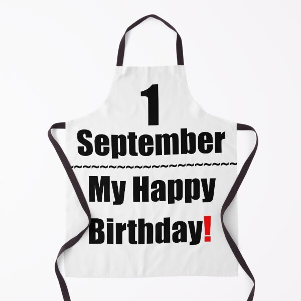 Item preview, 1 September Birthday designed and sold by ariksworld.