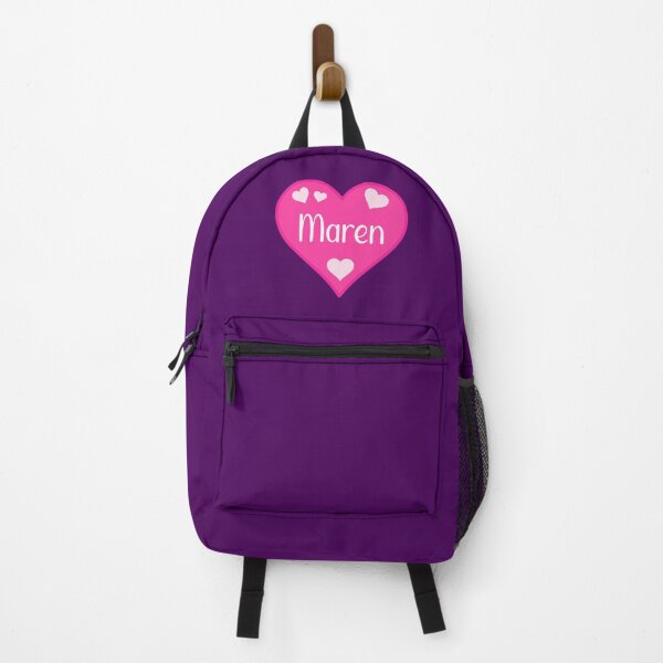 Item preview, Maren Name Pink Heart  designed and sold by Jeallan Designs.