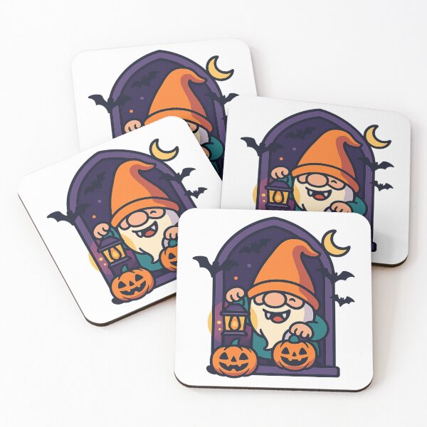 Item preview, Haunted House Gnome T-Shirt – Peeking Out with Lantern, Spooky Halloween Design designed and sold by PrintCreations9.