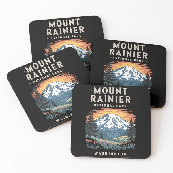 Item preview, Scenic Mount Rainier National Park Washington Adventure designed and sold by Valentingpni.