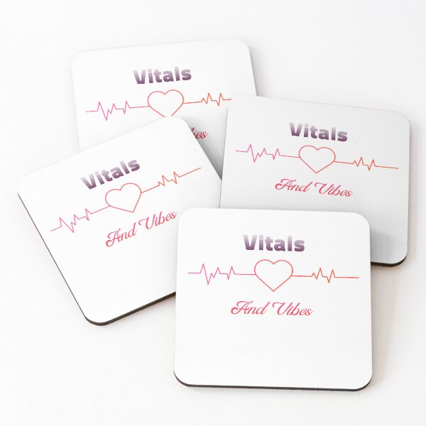 Item preview, Vitals And Vibe Nursing student designed and sold by Stange-T-shirts.