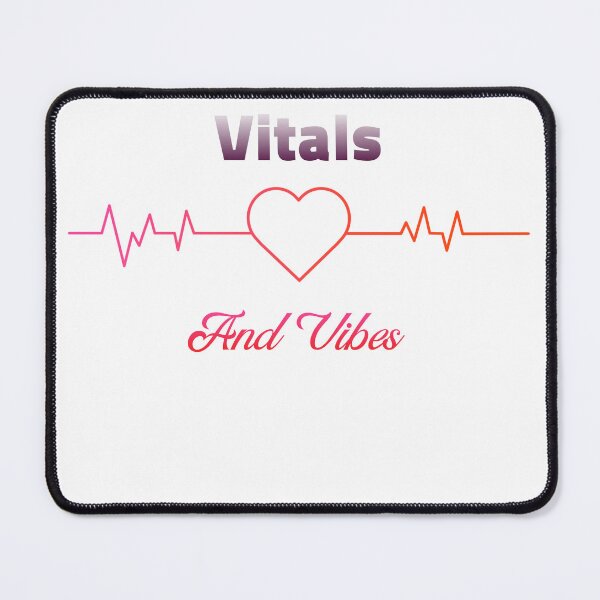 Item preview, Vitals And Vibe Nursing student designed and sold by Stange-T-shirts.