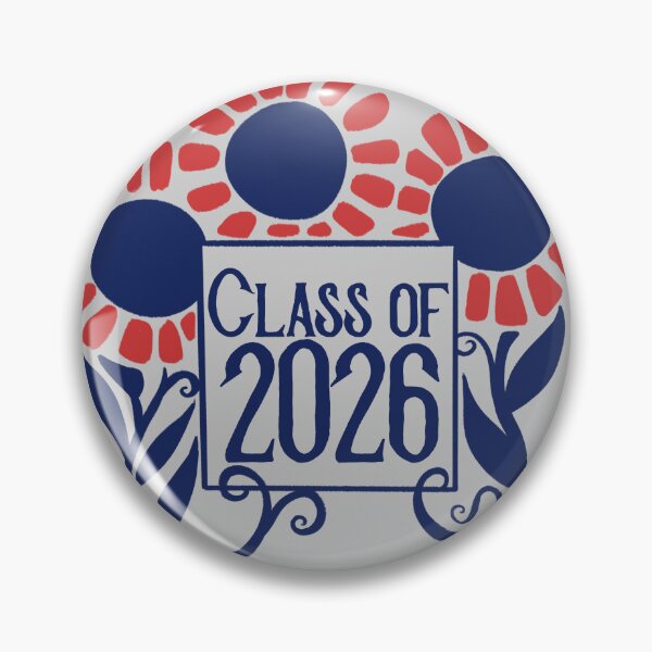 Item preview, Red Blue Floral Class of 2026 Graduation Senior Pride designed and sold by FrictionMaxxing.